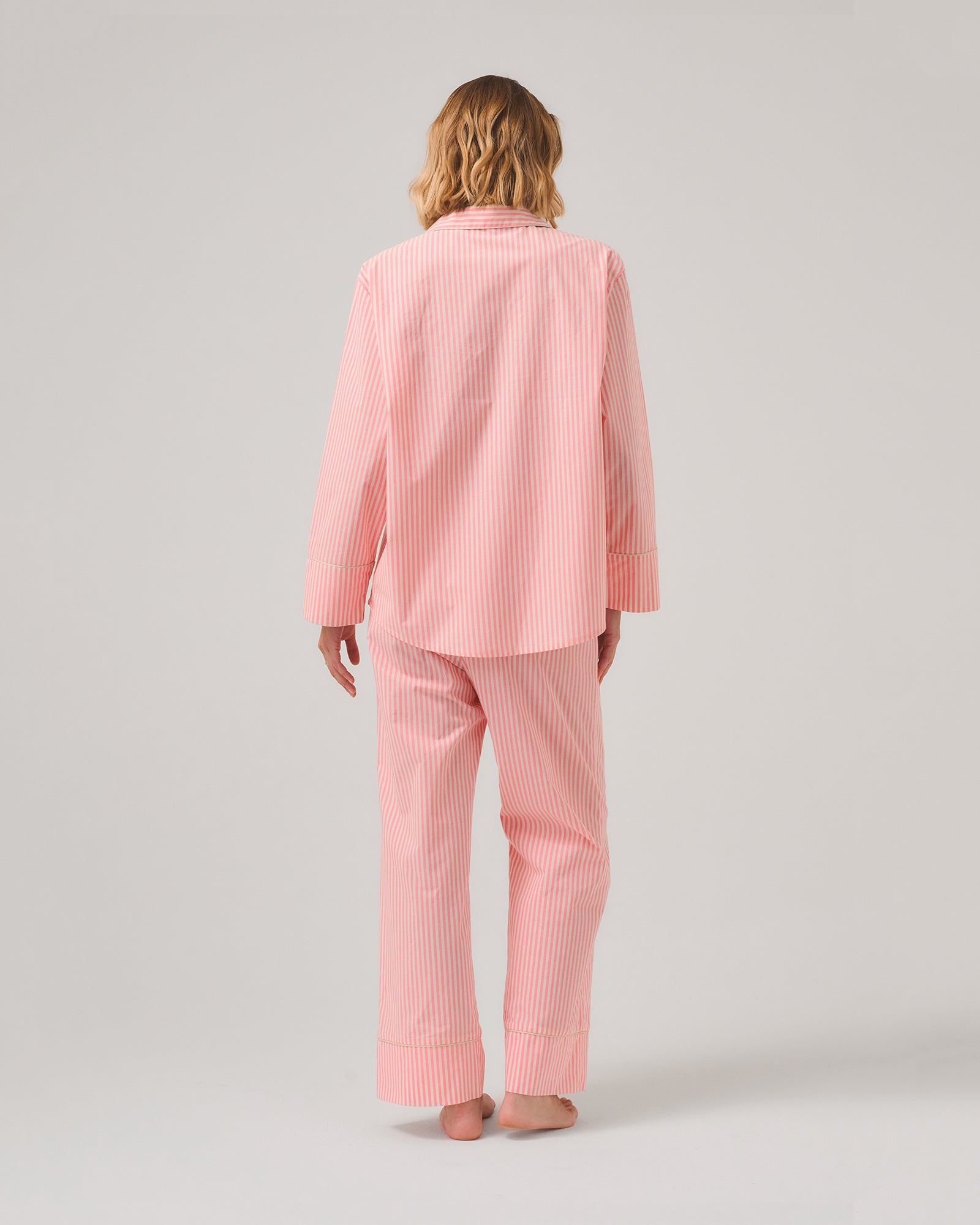 PANTALONE DIMITRI COTONE FANTASIA RIGHE