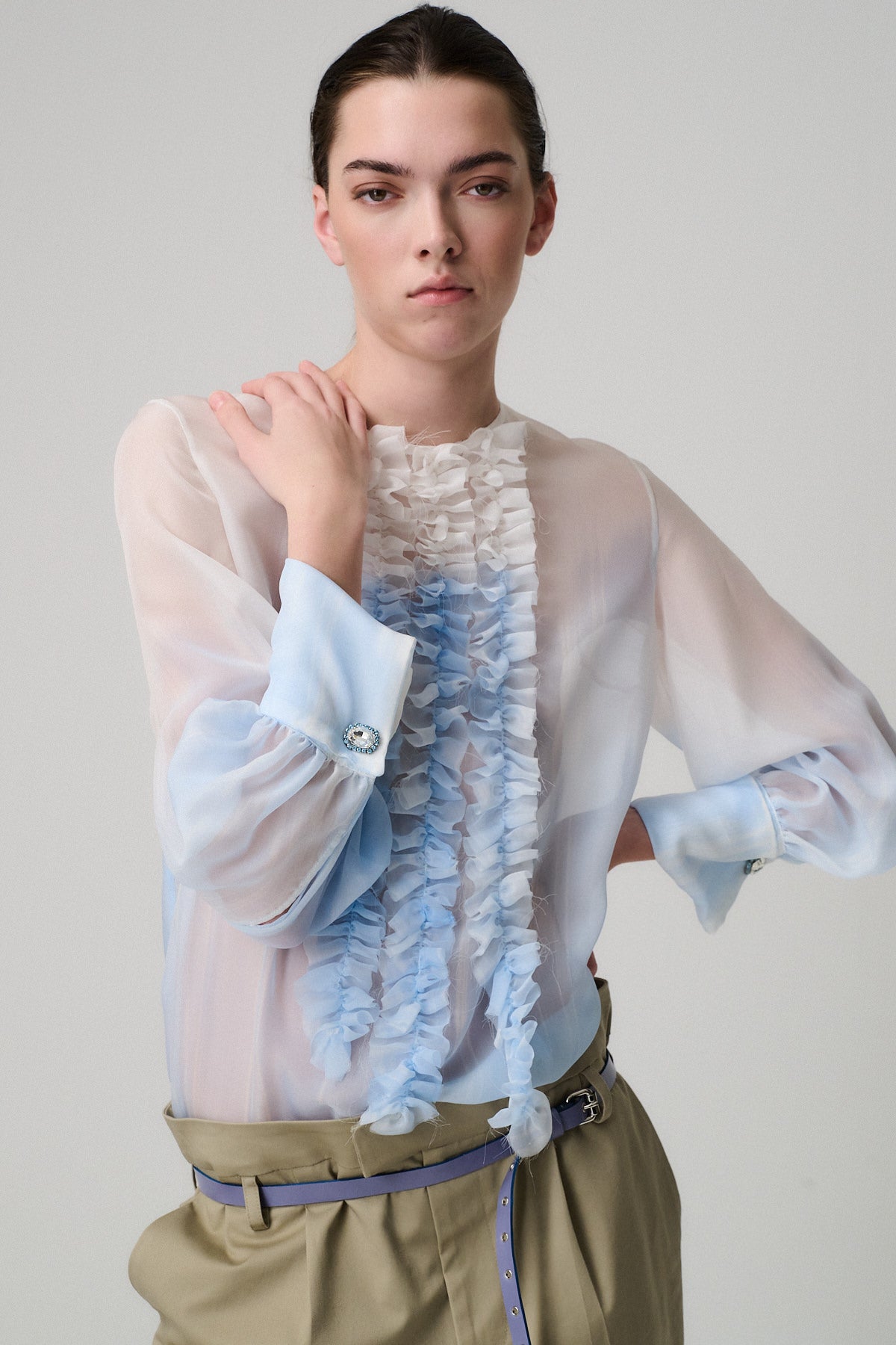 CAMICIA CHARLOTTE DIPINTA A MANO