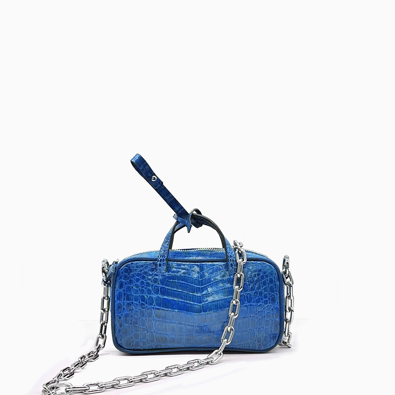 MICRO BAG NINA COLORATA MEDIUM COCCO RECYCLE