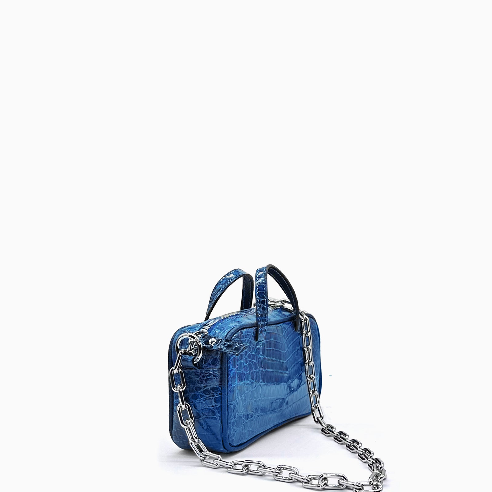 MICRO BAG NINA COLORATA MEDIUM COCCO RECYCLE