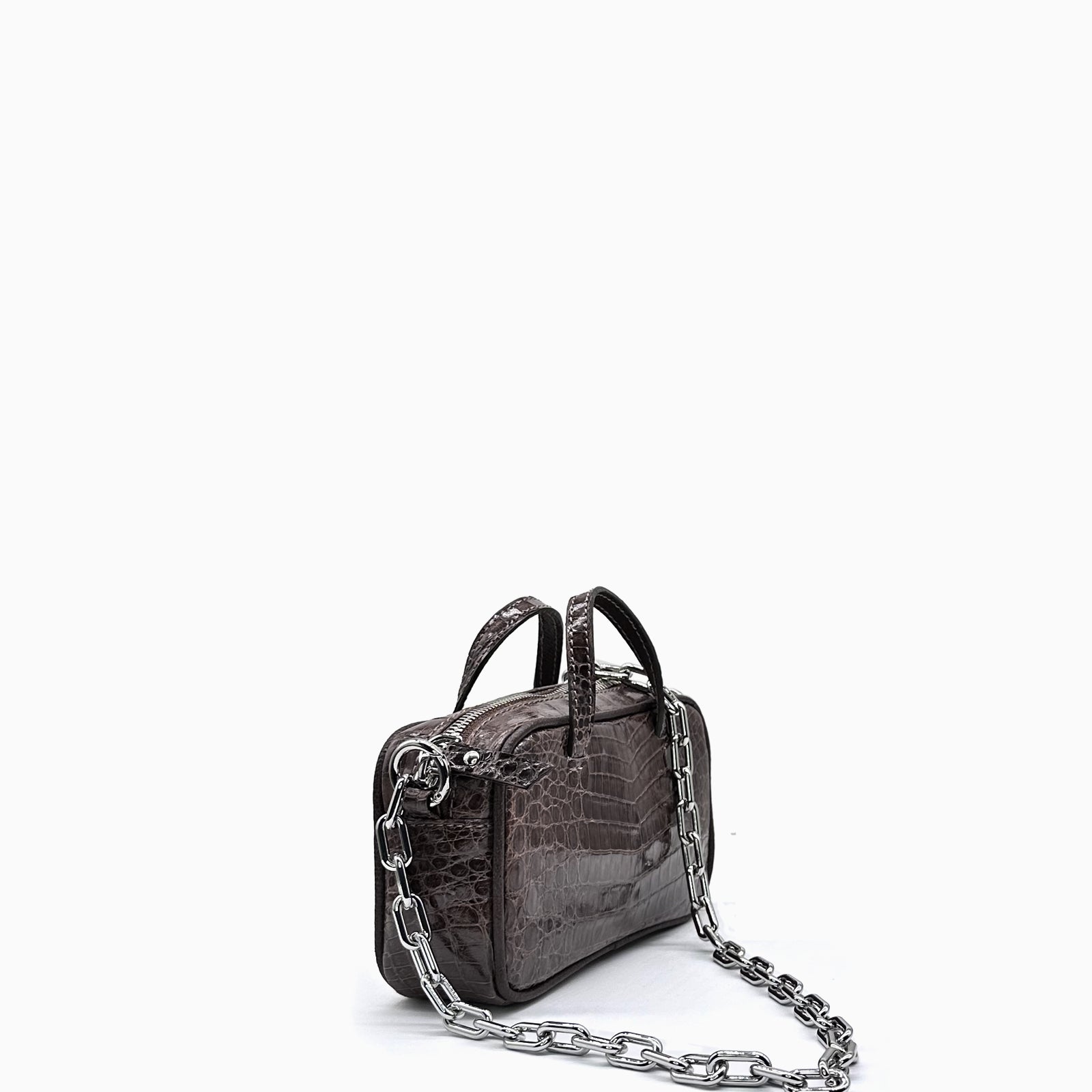 MICRO BAG NINA COLORATA MEDIUM COCCO RECYCLE
