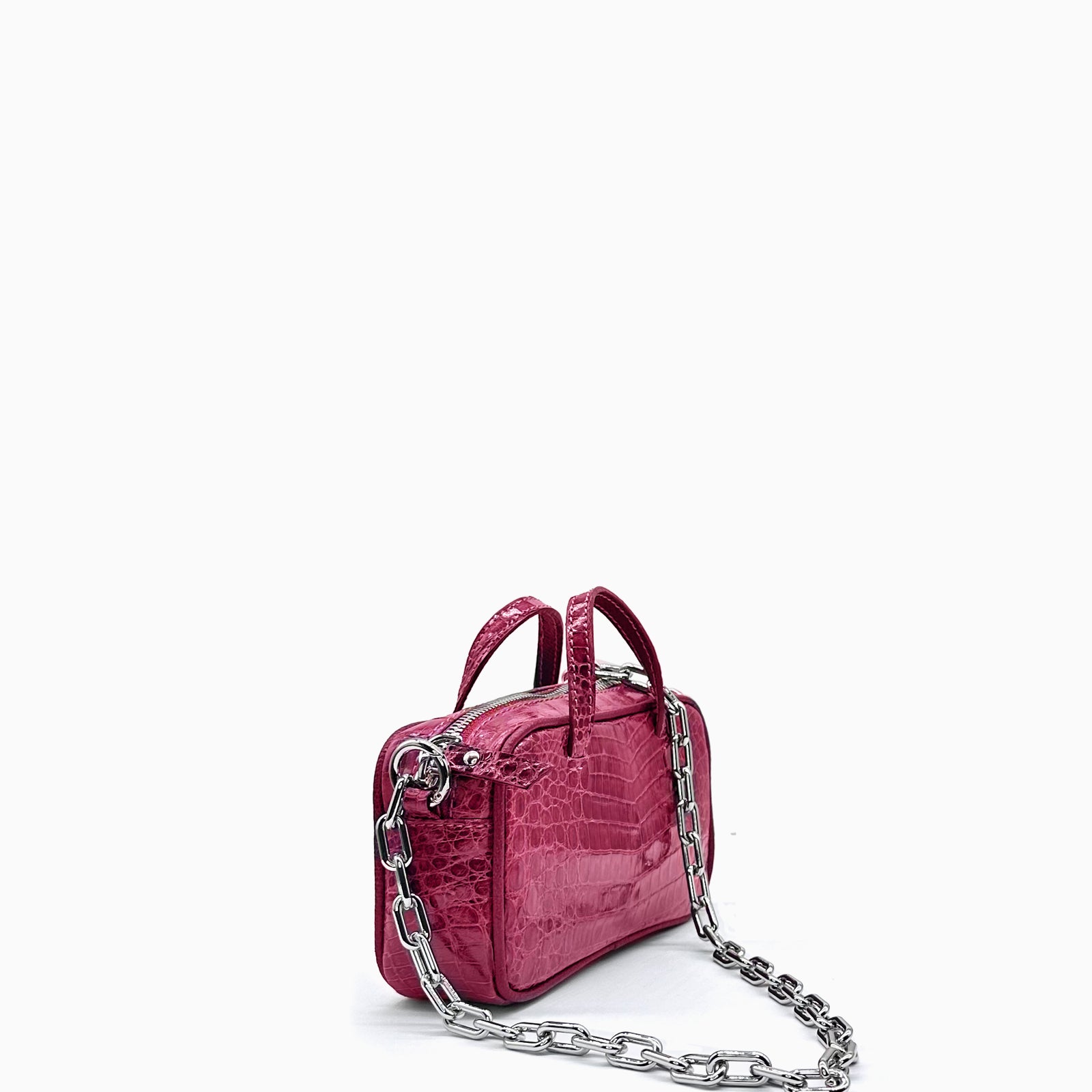 MICRO BAG NINA COLORATA MEDIUM COCCO RECYCLE