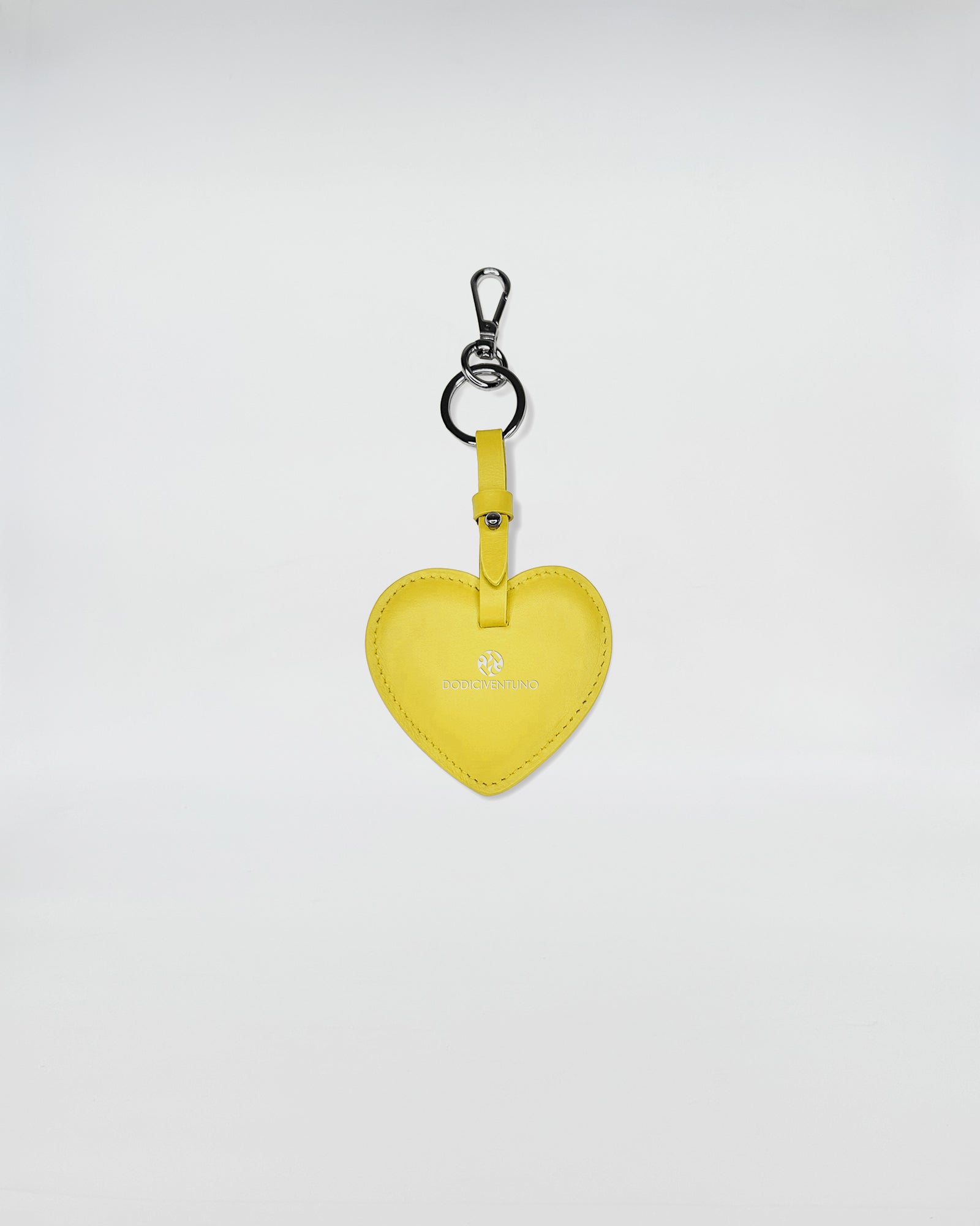 PORTACHIAVI IN PELLE CUORE