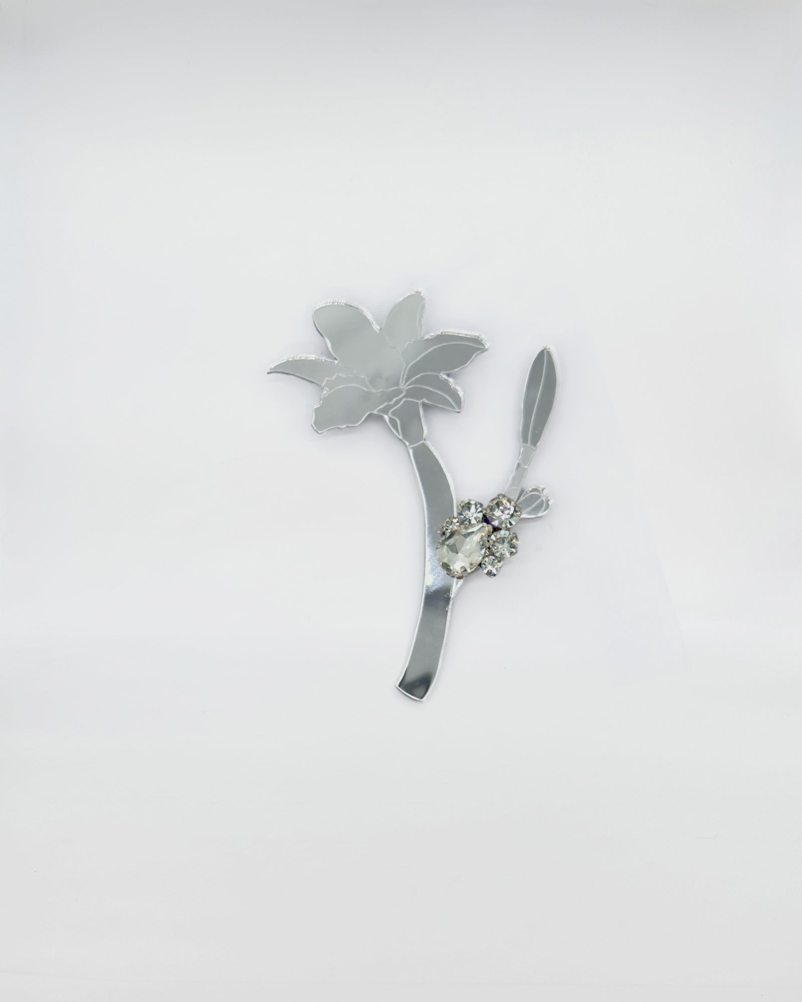 SPILLA PLEXI CON APE CRISTALLO