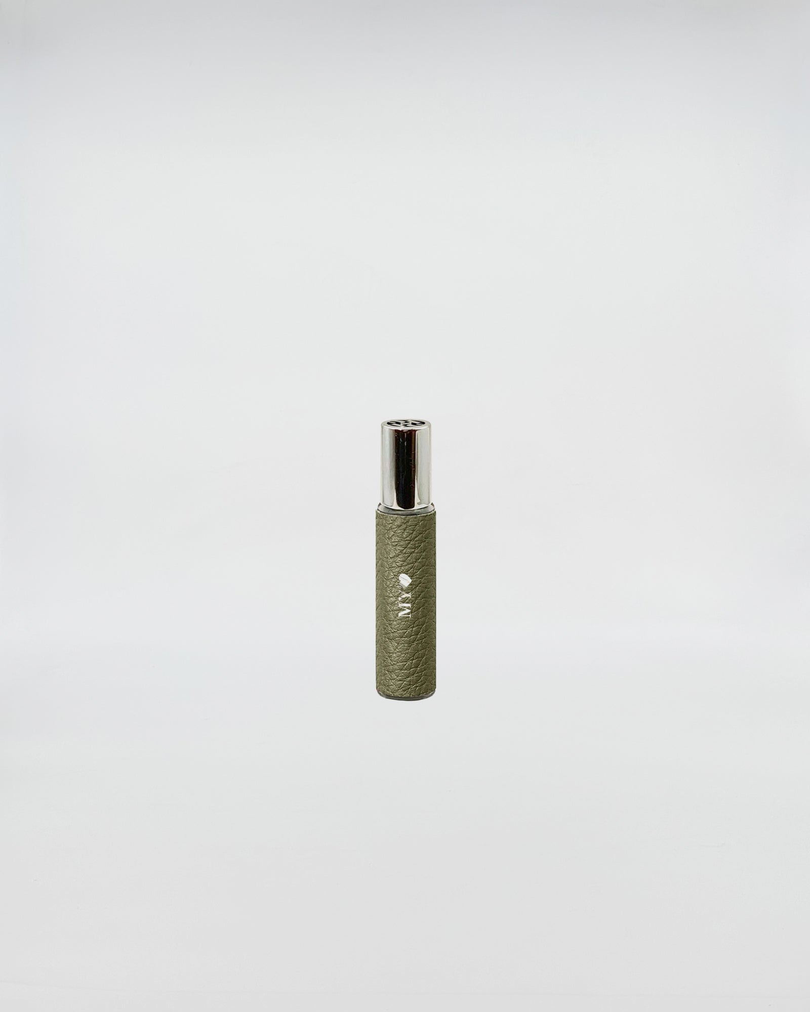 1221 FRAGRANCE EAU DE PARFUM MILITARY GREEN in a compact spray bottle with a green textured design.