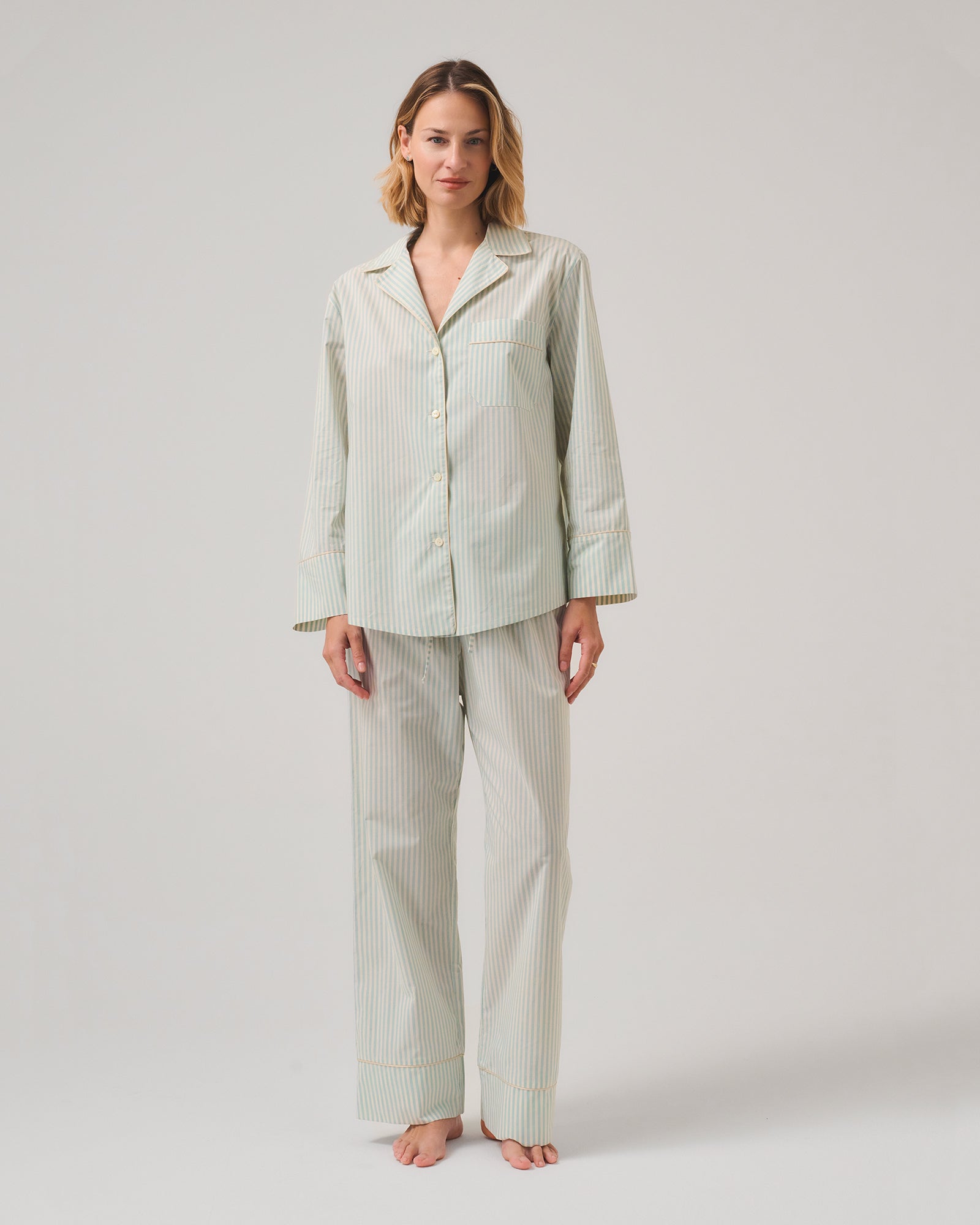 PANTALONE DIMITRI COTONE FANTASIA RIGHE