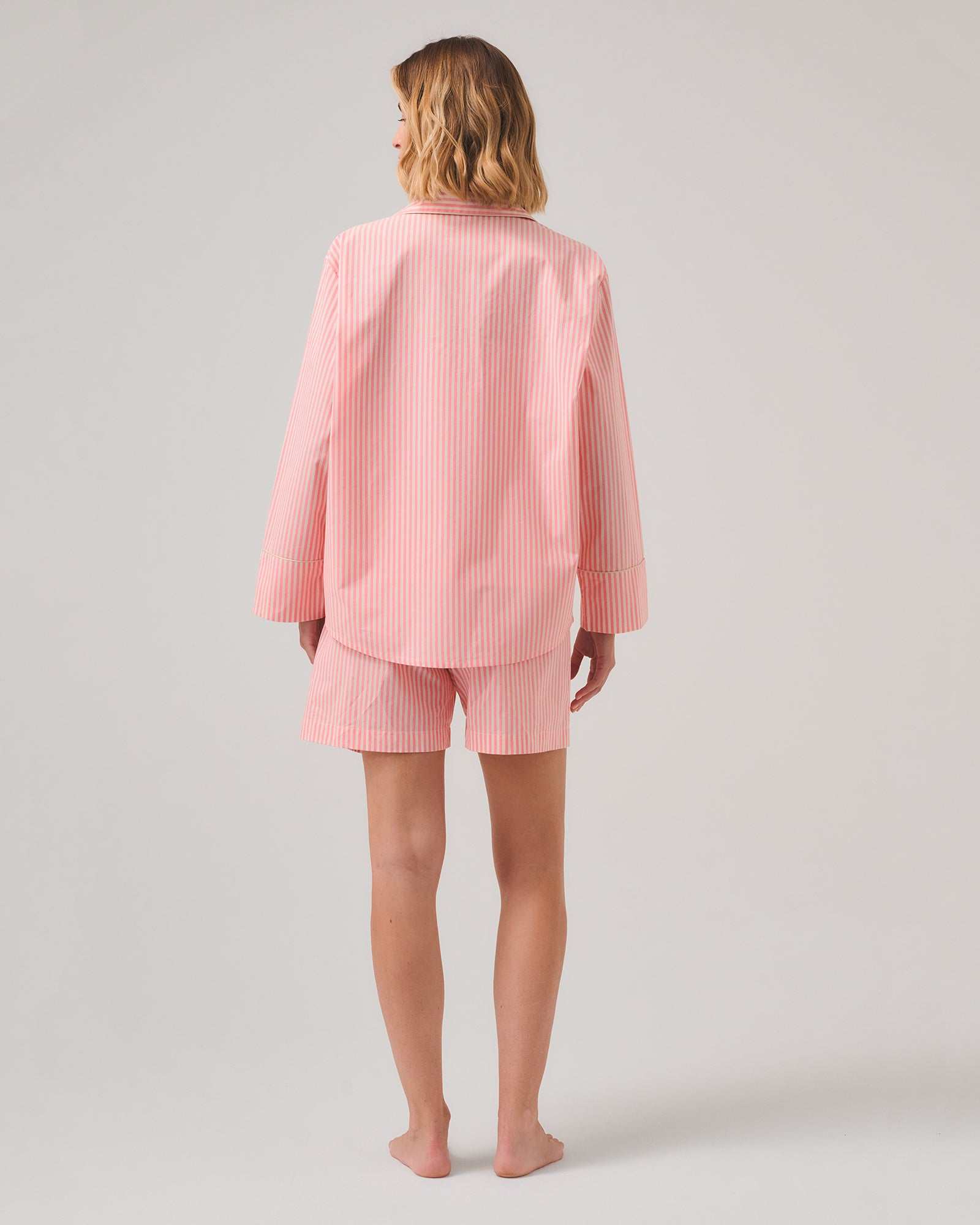 SHORTS ENEA COTONE FANTASIA RIGHE