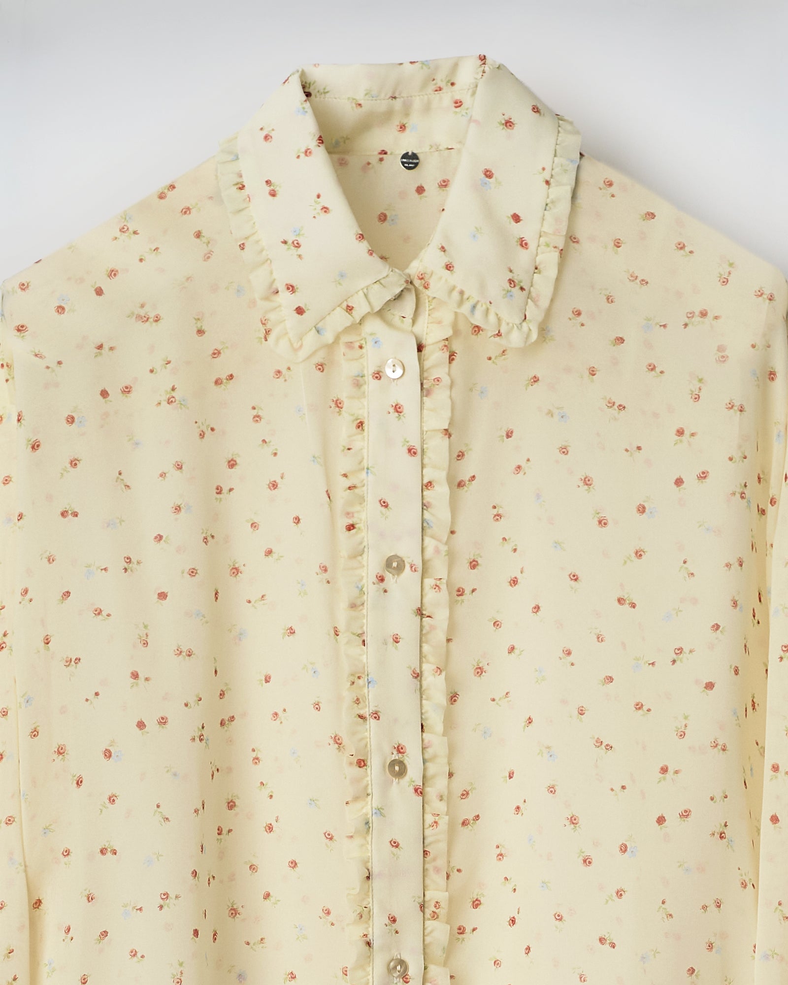 CAMICIA ISOTTA SETA CON ROUGE