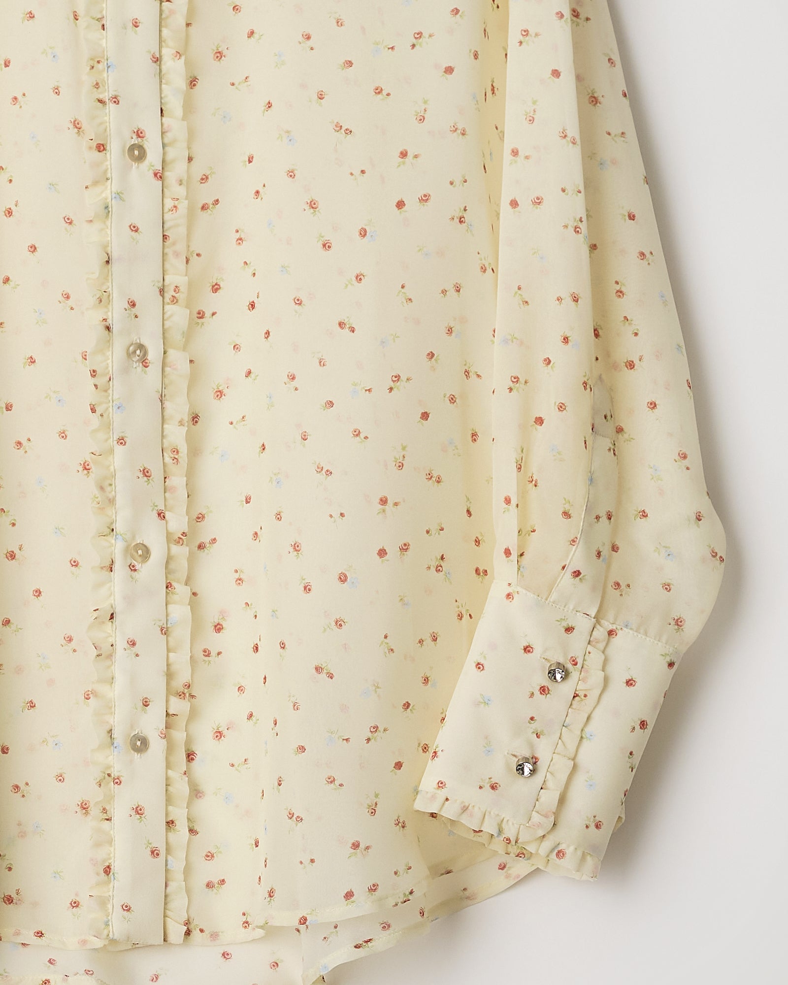 CAMICIA ISOTTA SETA CON ROUGE