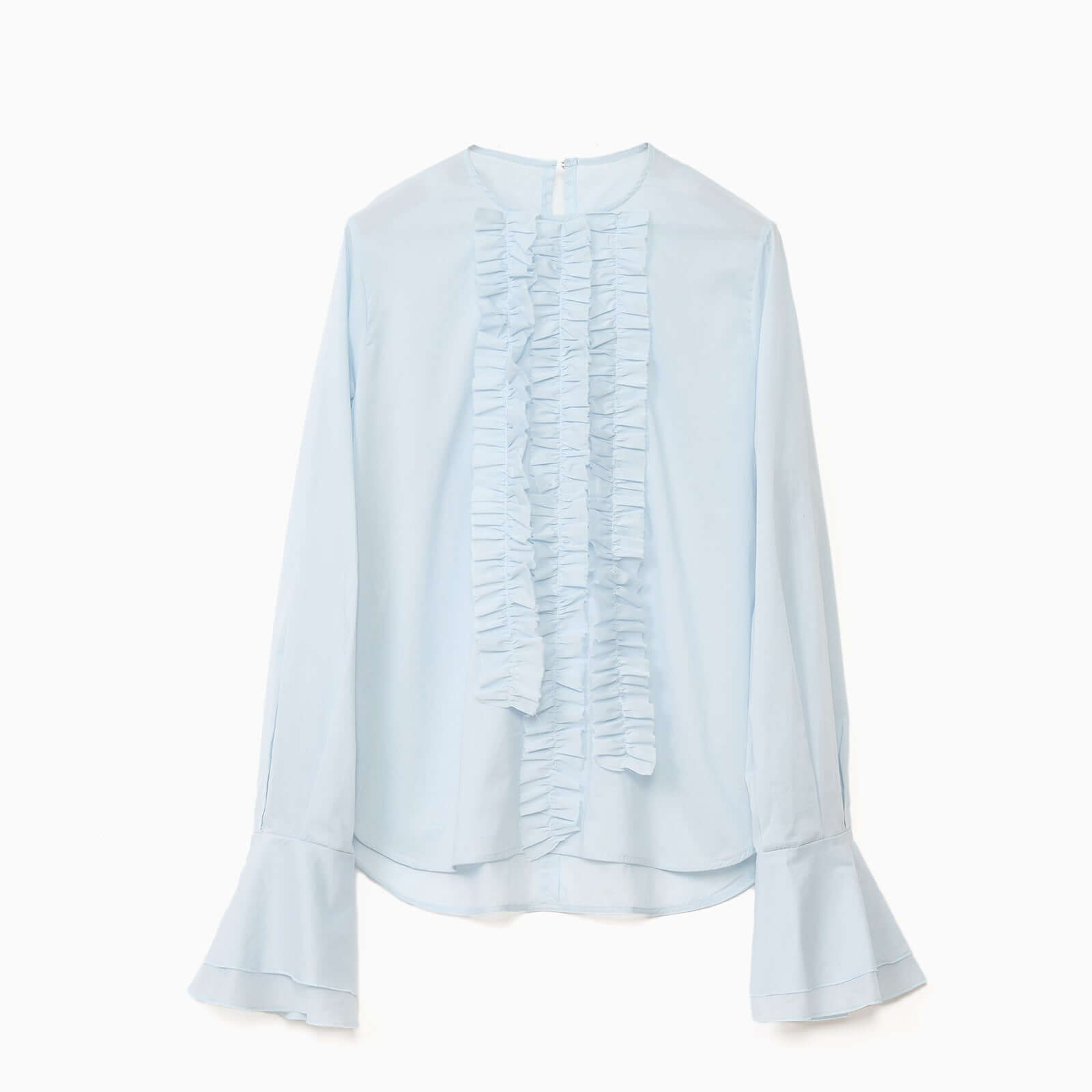 CAMICIA GIROCOLLO CHARLOTTE POLSO VOLANTS