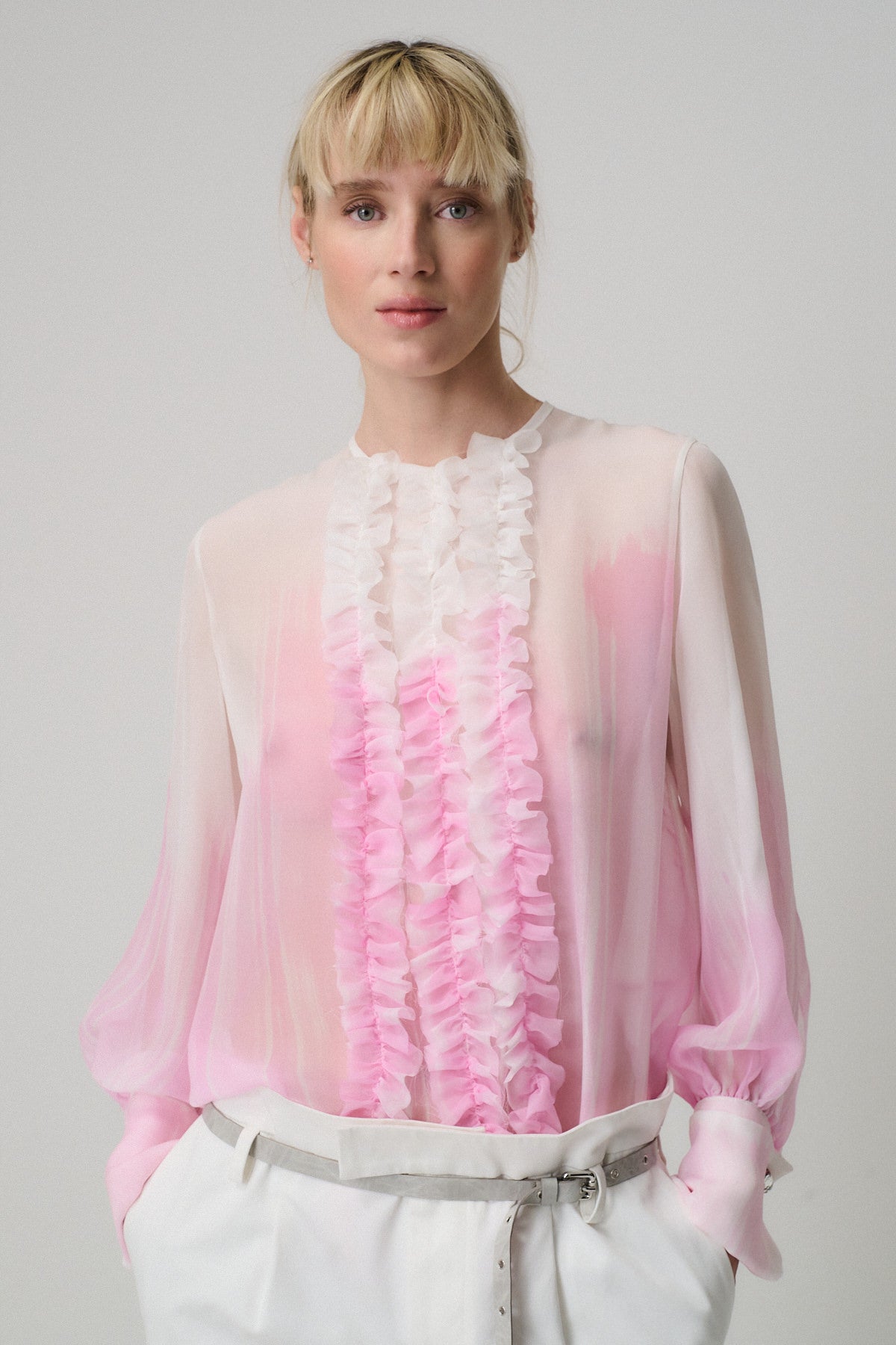 CAMICIA CHARLOTTE DIPINTA A MANO