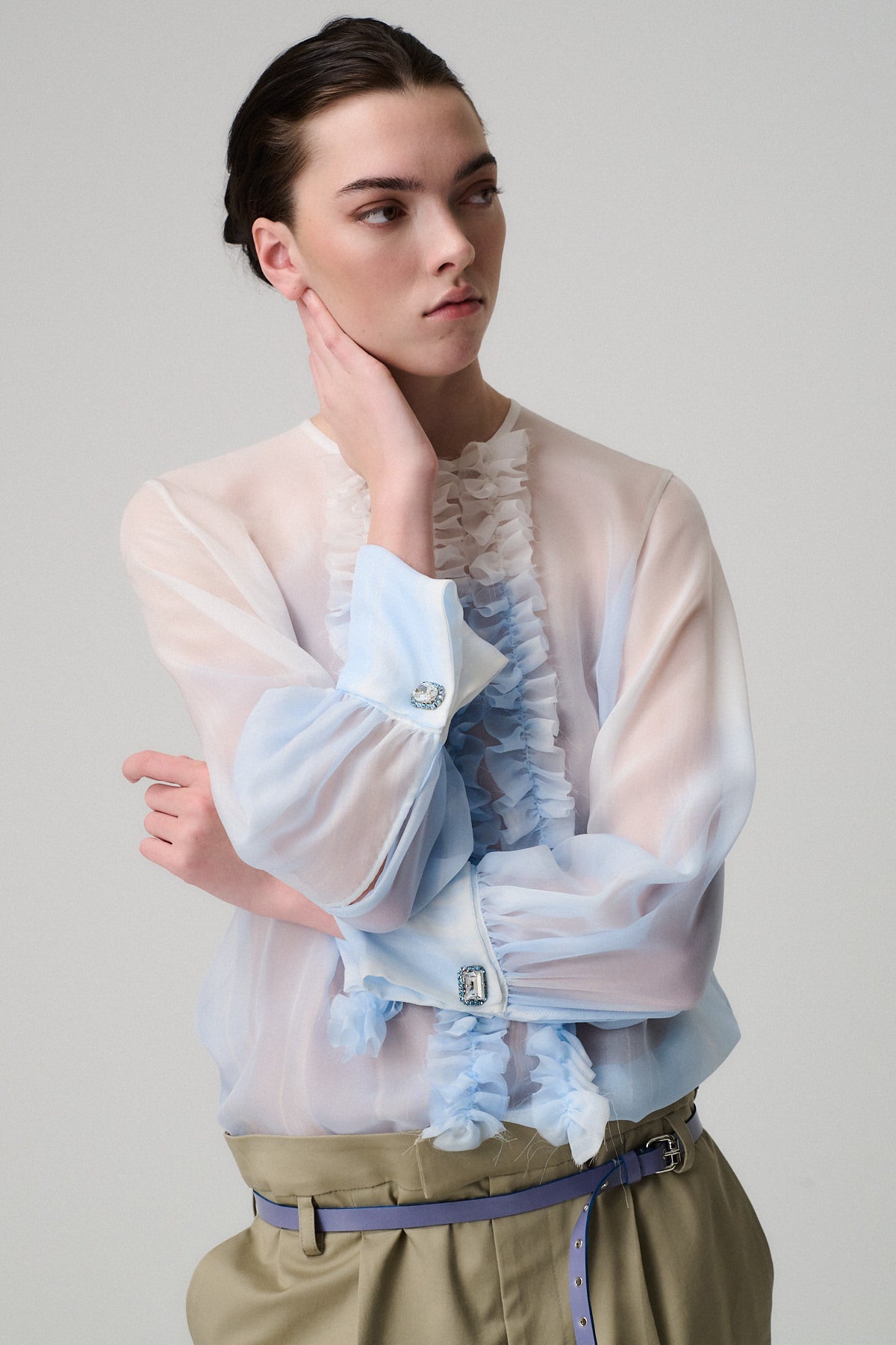 CAMICIA CHARLOTTE DIPINTA A MANO