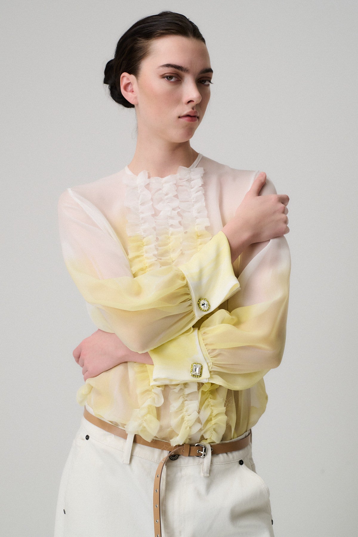 CAMICIA CHARLOTTE DIPINTA A MANO