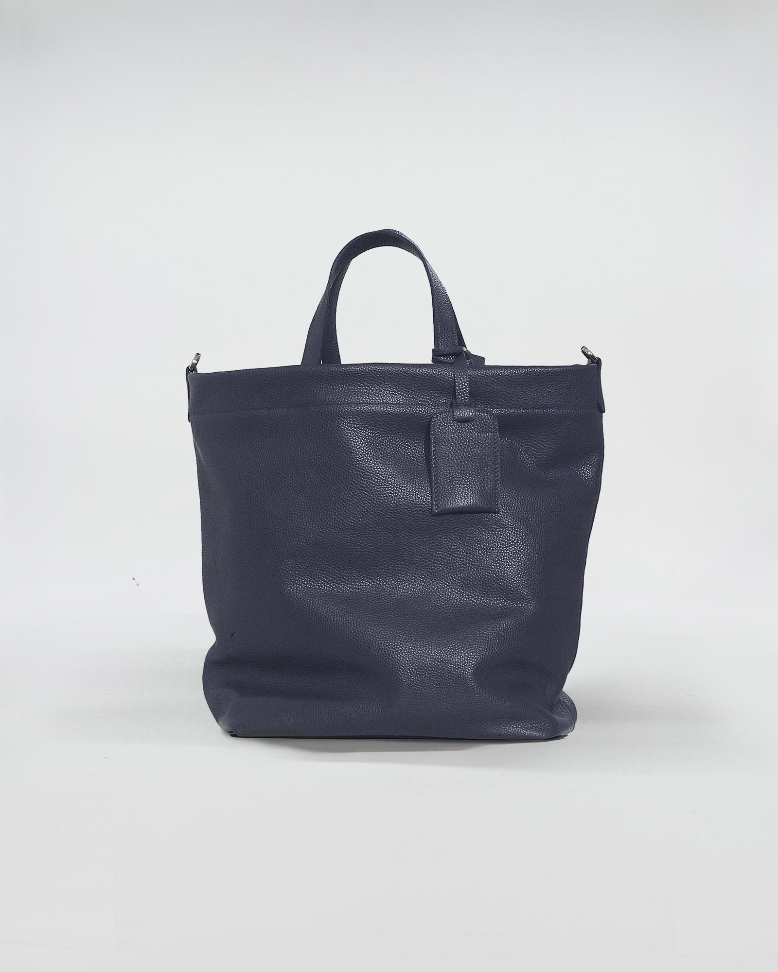 BORSA FORD in pelle blu con doppio manico, design elegante e funzionale per uso quotidiano.