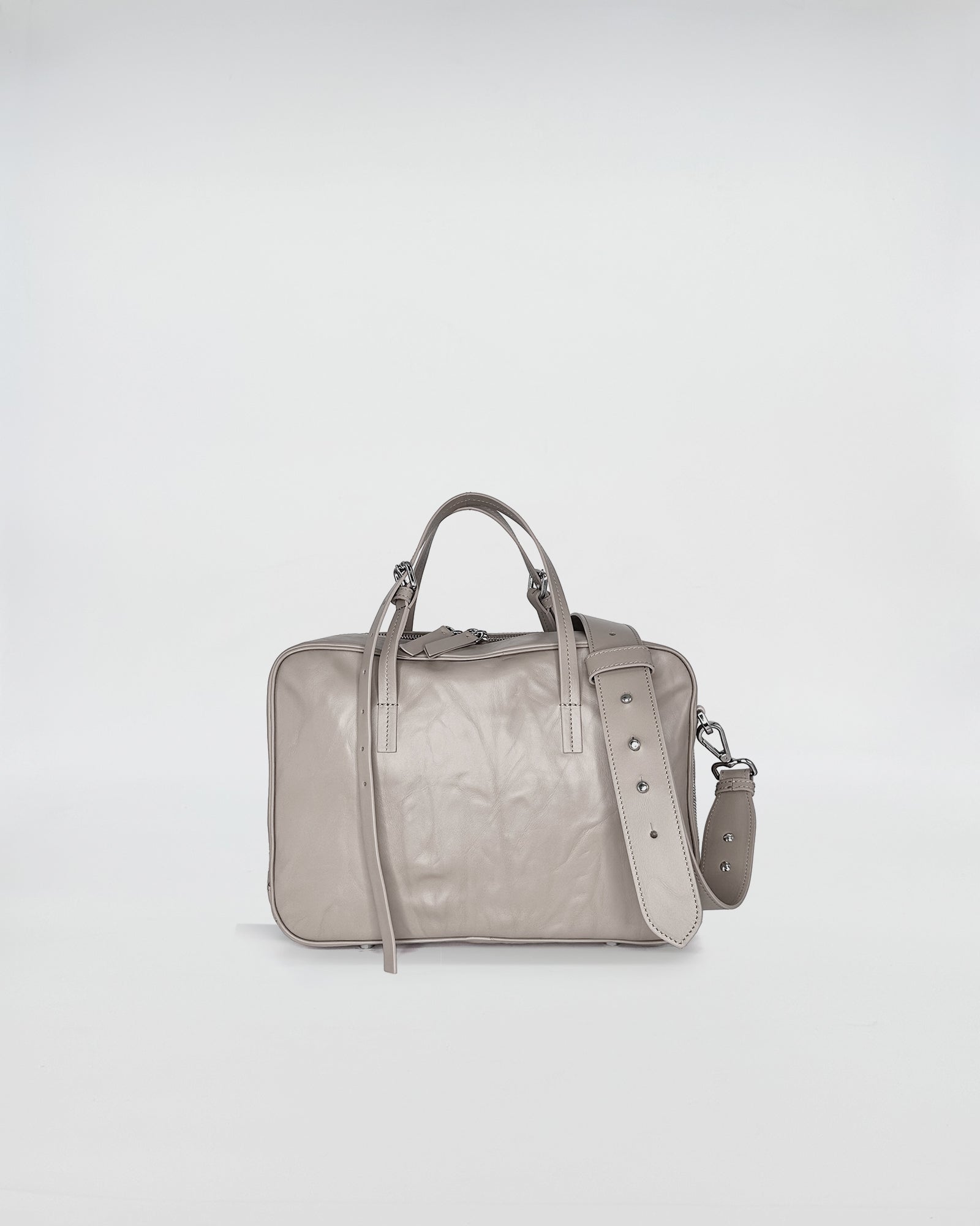 FRIDA SMALL VITELLO LAVATO - eleganti e senza tempo borsa bauletto in vitello lavato, con tracolla regolabile.