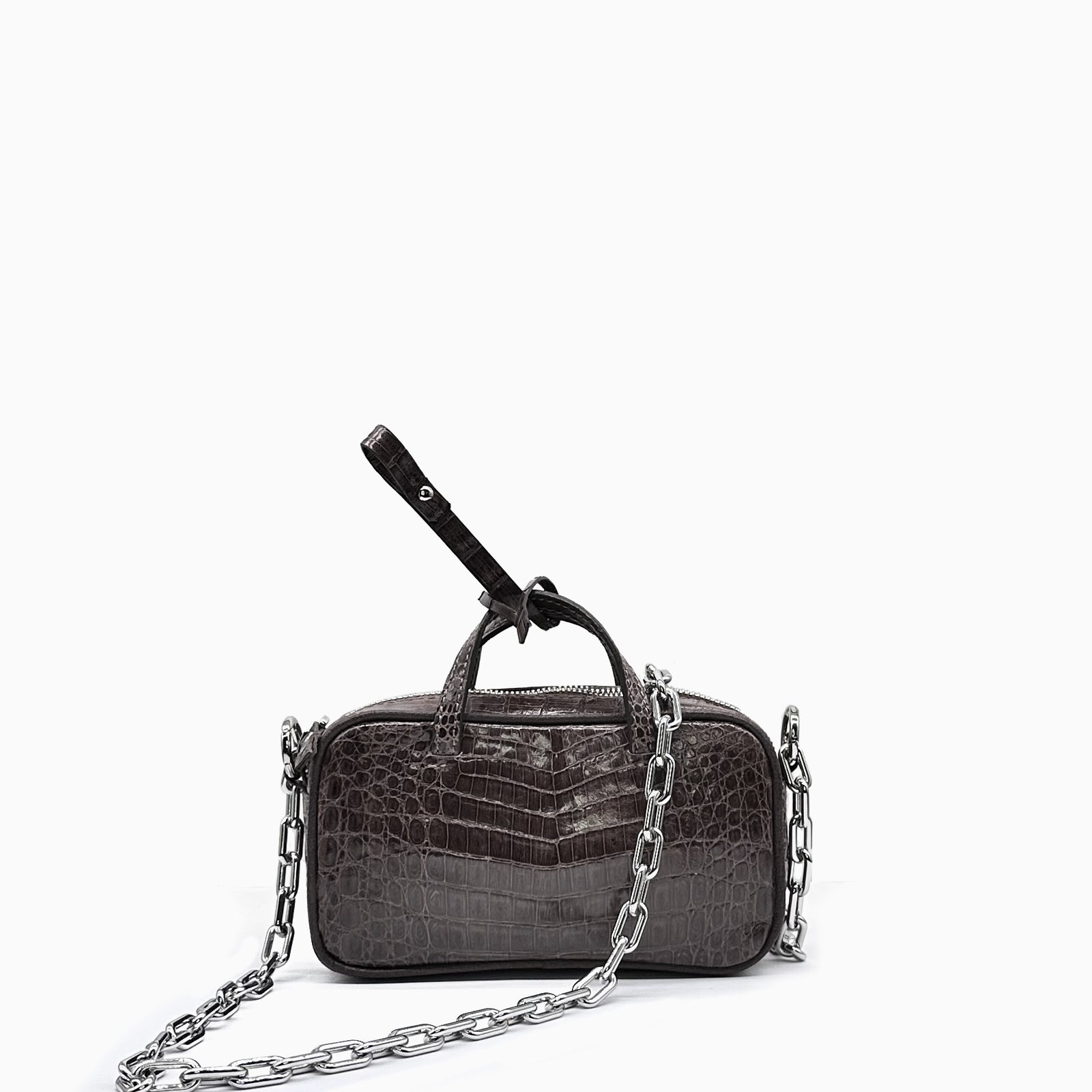 MICRO BAG NINA COLORATA MEDIUM COCCO RECYCLE