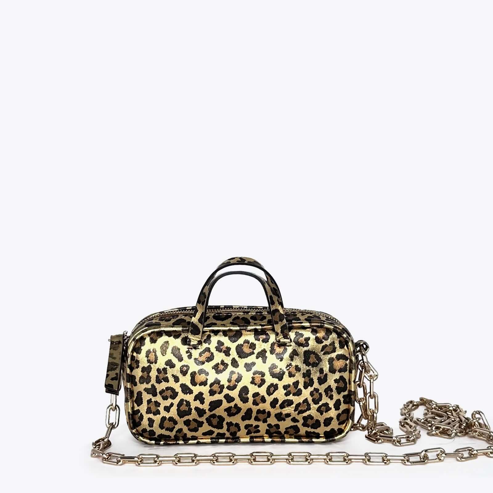 MICRO BAG NINA MEDIUM STAMPA LEOPARDO