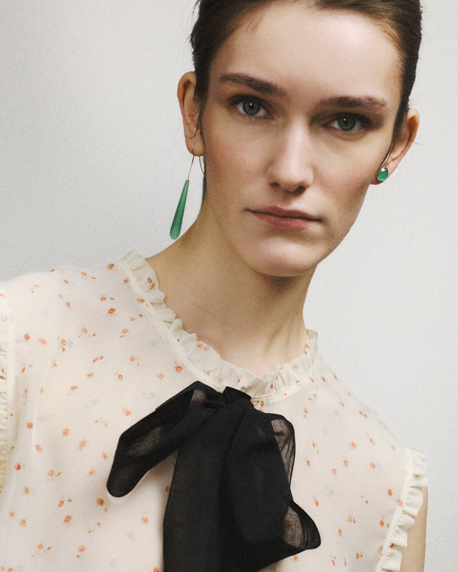 ORECCHINI ONICE VERDE