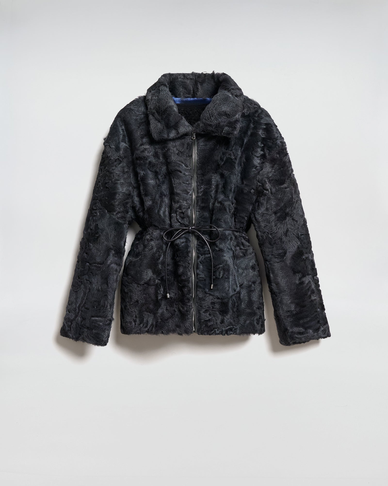 BLOUSON ASTRAKAN UPCYCLE