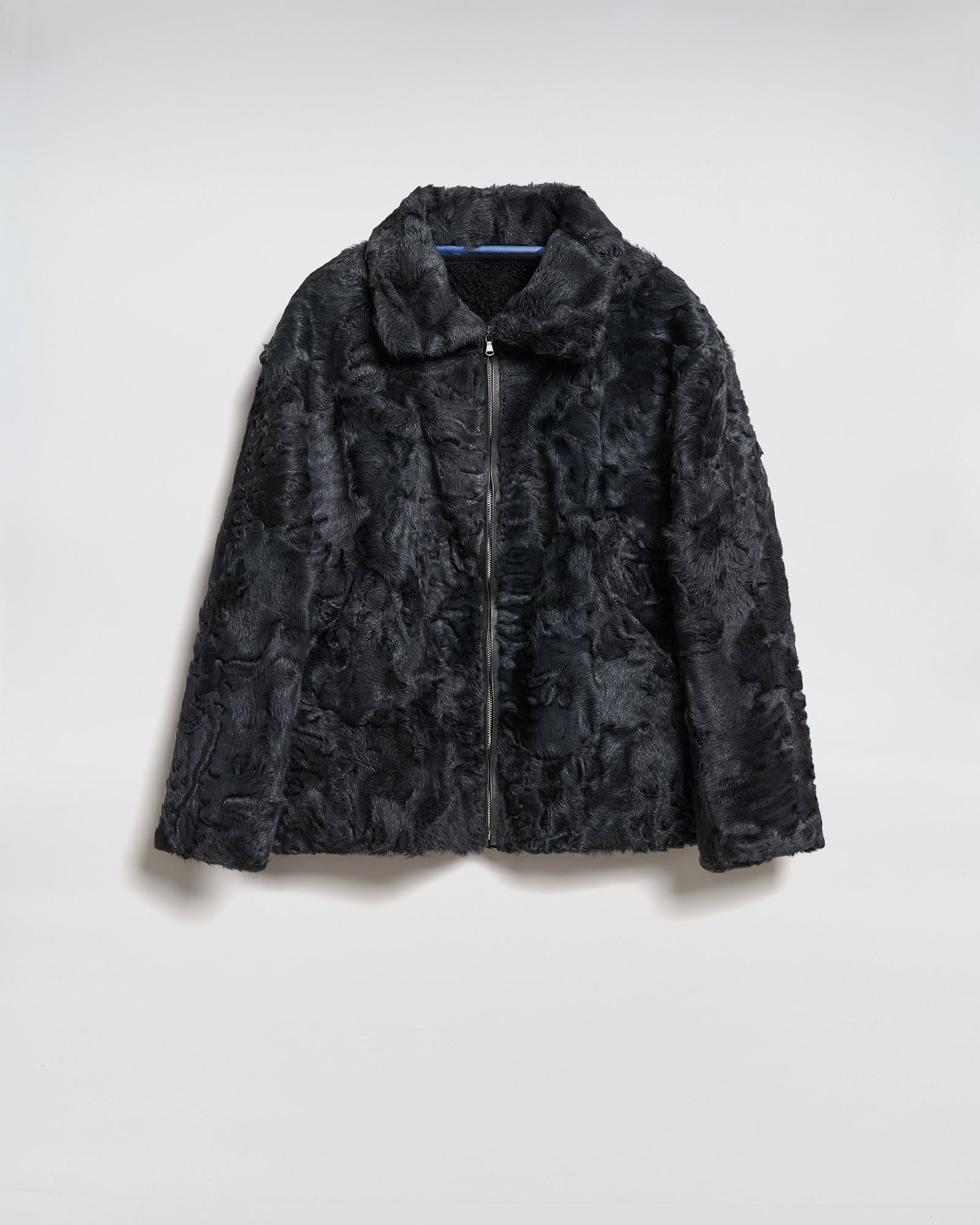 BLOUSON ASTRAKAN UPCYCLE