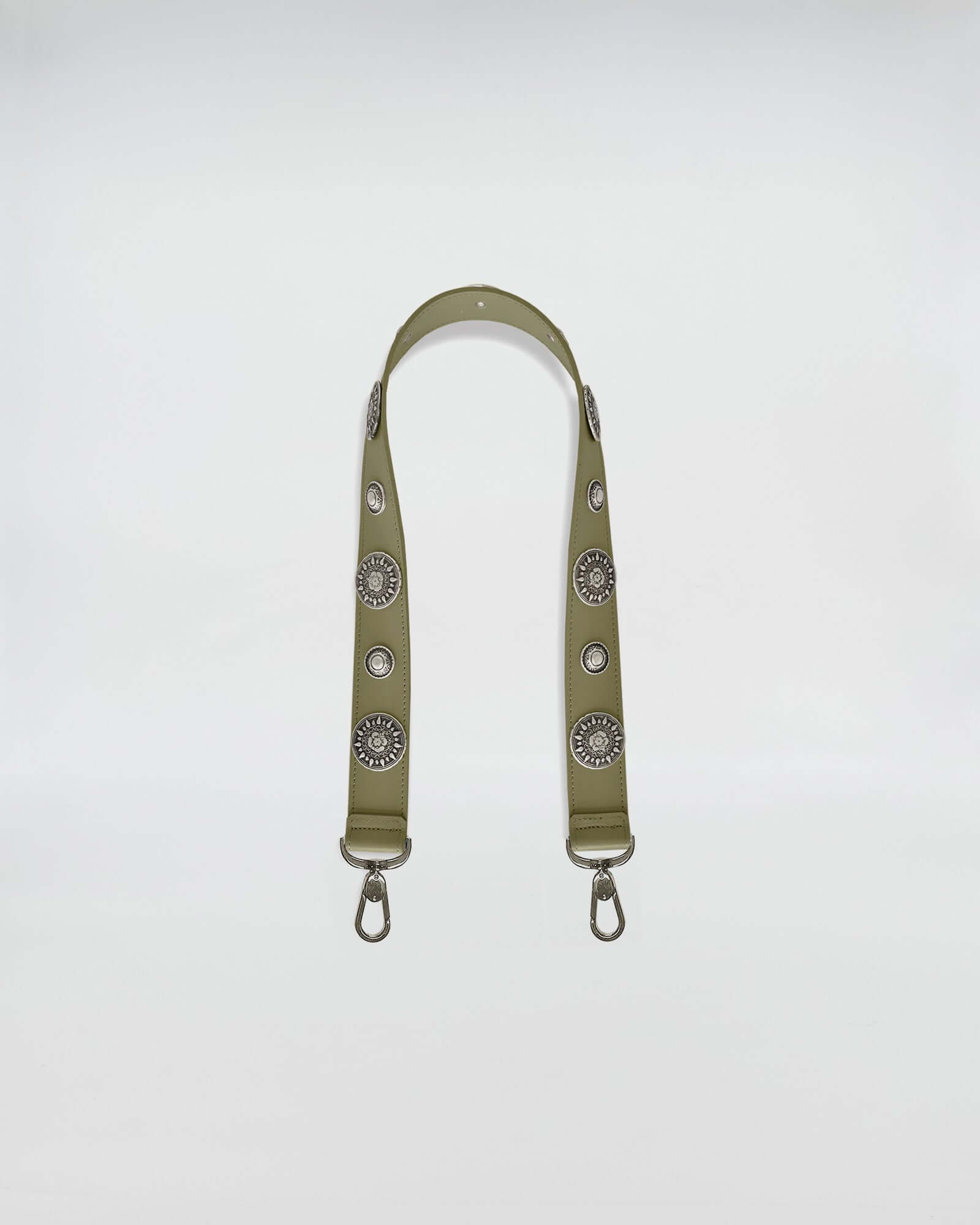 TRACOLLA FISSA IN PELLE ROCK 80 CM con design esclusivo e grinta, perfetta per look a spalla e cross body.